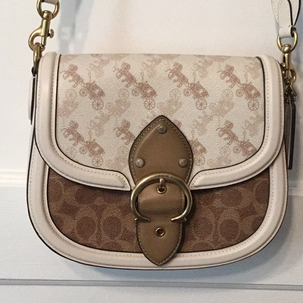 Coach signature Saddle Bag